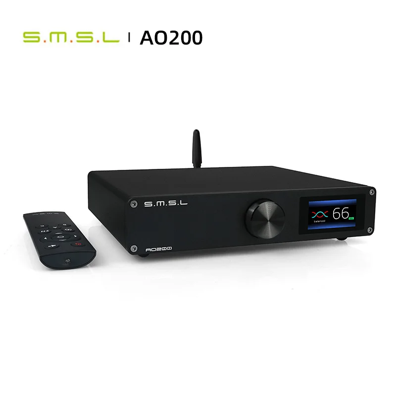Цифровой усилитель SMSL AO200 bluetooth 5 0 сбалансированный вход USB декодирование XLR Выход