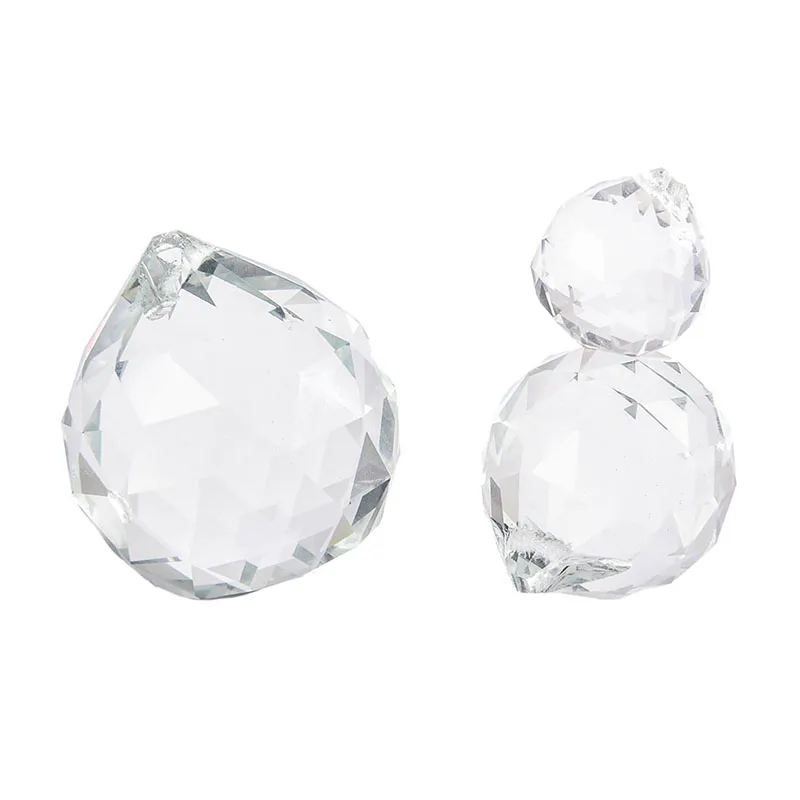 H&D Clear 40mm Faceted Glass Crystal Ball Prism Chandelier Crystal Parts Hanging Pendant Lighting Ball Suncatcher Home Decor
H&D Clear 40mm Faceted Glass Crystal Ball Prism Chandelier Crystal Parts Hanging Pendant Lighting Ball Suncatcher Home Decor