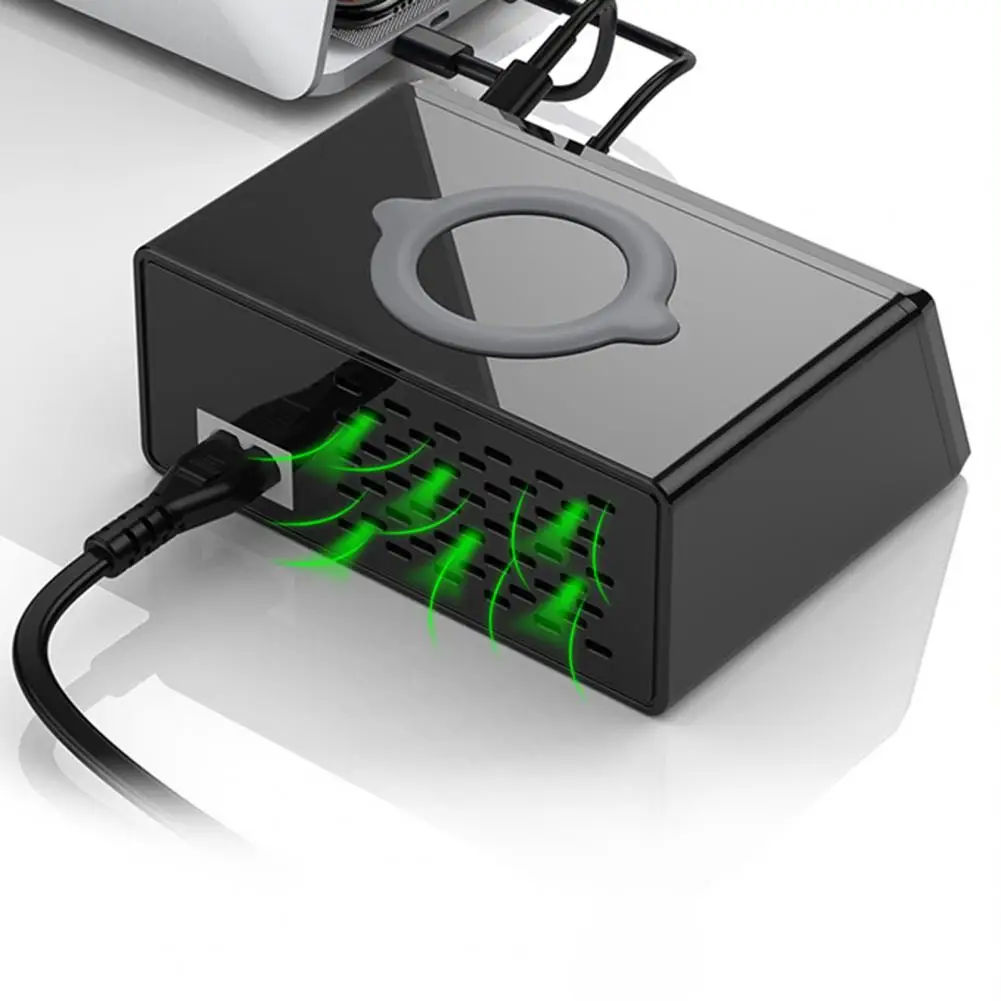 X9 Home Office Travel 8 Ports Wireless Digital Display PD QC3.0 USB Fast Charger 
X9 Home Office Travel 8 Ports Wireless Digital Display PD QC3.0 USB Fast Charger