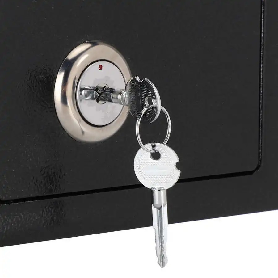 Durable Strong High Security Steel Safe Box Key Operated Money Cash Storage Home Office Security Steel Box
Durable Strong High Security Steel Safe Box Key Operated Money Cash Storage Home Office Security Steel Box