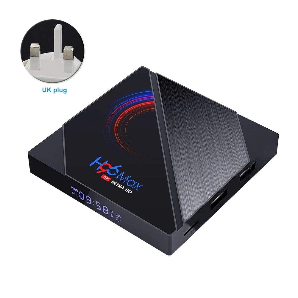 H616 USB 3,0 для Android 10,0 двухдиапазонный Wi-Fi, BT 4,0 Декодер каналов кабельного телевидения со сверхвысоким разрешением Ultra HD аудио видео ТВ коробка ...
H616 USB 3,0 для Android 10,0 двухдиапазонный Wi-Fi, BT 4,0 Декодер каналов кабельного телевидения со сверхвысоким разрешением Ultra HD аудио видео ТВ коробка ...