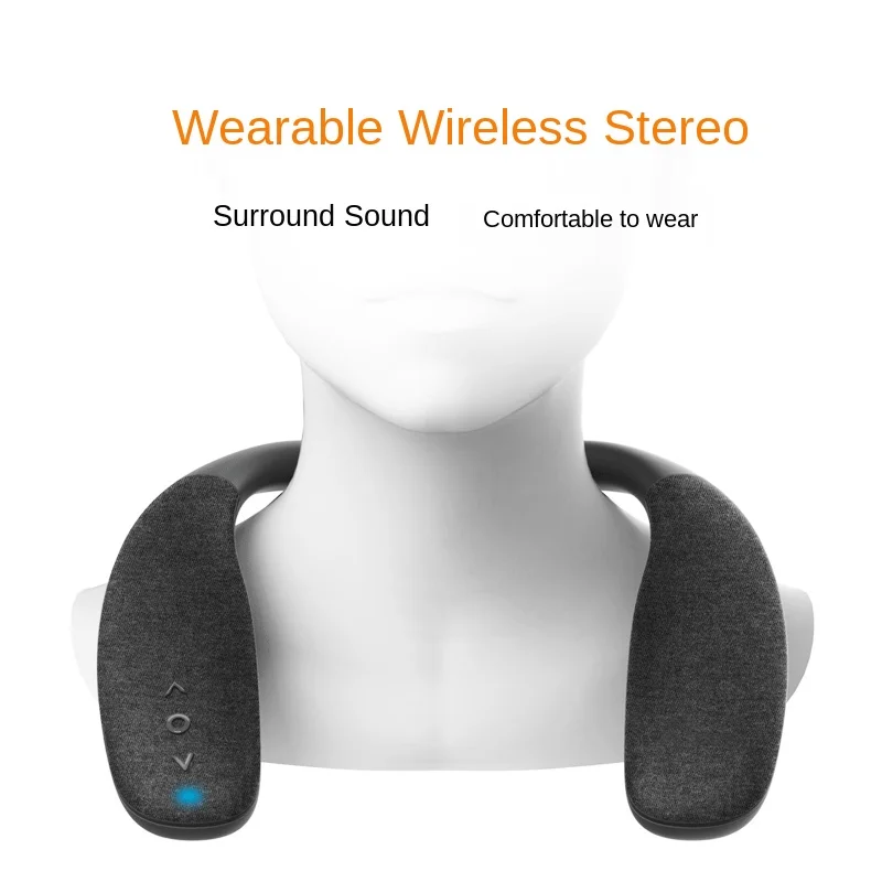 Neck Mounted Speaker Bluetooth Sound Box 360 Degrees Portable High-definition Noise Reduction 360-degree Stereo Quality Surround
Neck Mounted Speaker Bluetooth Sound Box 360 Degrees Portable High-definition Noise Reduction 360-degree Stereo Quality Surround