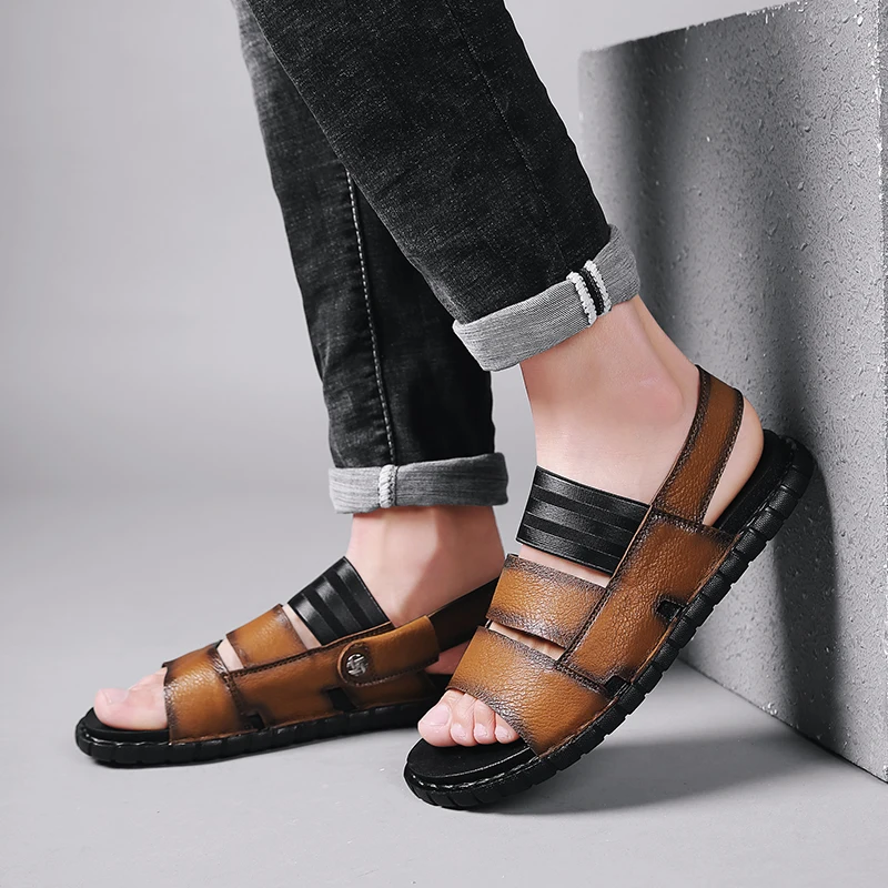 Sandals Men Sandalia Masculina De Praia Men Summer Shoes Sandals Sandal Gladiator Men's Beach
Sandals Men Sandalia Masculina De Praia Men Summer Shoes Sandals Sandal Gladiator Men's Beach