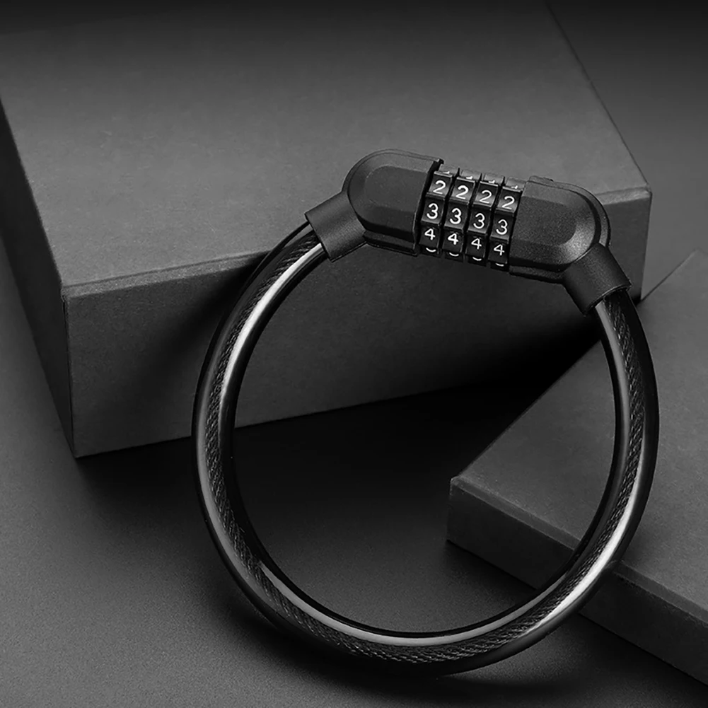 Mountain Bike Lock Anti-Theft Password Ring Lock Fixed 4 Digit Code Combination Portable Bicycle Security Lock Bicycle Equipment
Mountain Bike Lock Anti-Theft Password Ring Lock Fixed 4 Digit Code Combination Portable Bicycle Security Lock Bicycle Equipment