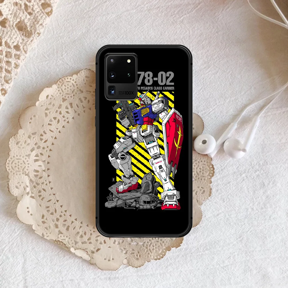Anime Cartoon Gundam Phone Case Cover Hull For Samsung Galaxy S 7 8 9 10 e 20 FE edge uitra plus Note 9 10 20 black Funda Soft
Anime Cartoon Gundam Phone Case Cover Hull For Samsung Galaxy S 7 8 9 10 e 20 FE edge uitra plus Note 9 10 20 black Funda Soft