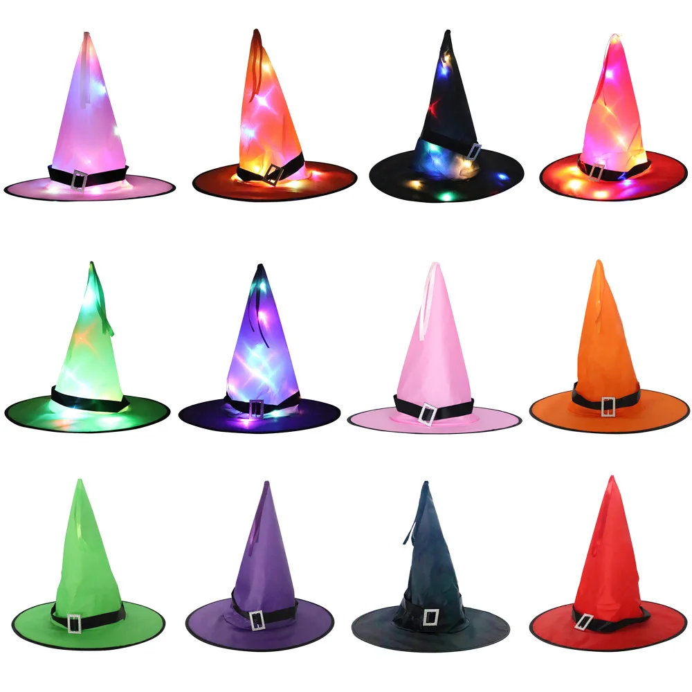1pcs Halloween LED Glowing Witch Hat Hanging Ornaments Festival Party Decoration Props Christmas Hat Halloween Accessories Kids
1pcs Halloween LED Glowing Witch Hat Hanging Ornaments Festival Party Decoration Props Christmas Hat Halloween Accessories Kids