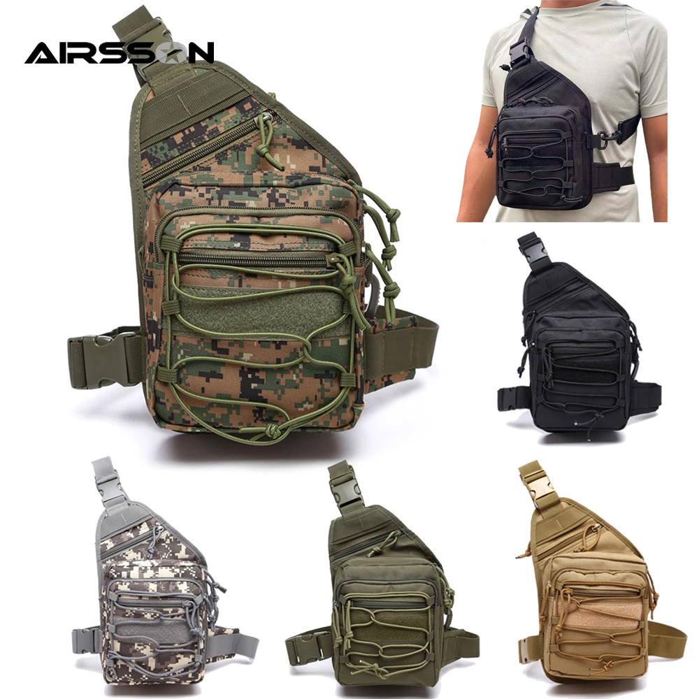 Tactical Chest Bag Concealed Gun Holster Military Shoulder Sling Storage Bag Anti-theft Waist Pack for Outdoor Hunting Camping
Tactical Chest Bag Concealed Gun Holster Military Shoulder Sling Storage Bag Anti-theft Waist Pack for Outdoor Hunting Camping