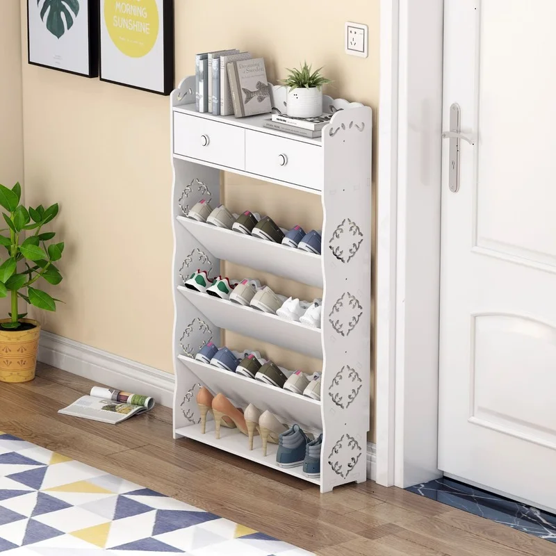 Tilt Single-drawing Double-drawing Ultra-thin Shoe Rack Multi-layer Storage and Assembly Dustproof Simple Shoe Cabinet
Tilt Single-drawing Double-drawing Ultra-thin Shoe Rack Multi-layer Storage and Assembly Dustproof Simple Shoe Cabinet