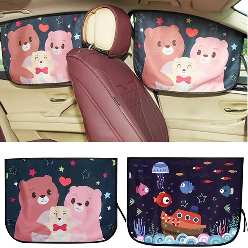 Universal Car Shade Window Side Sunshade Cartoon Curtain Window Sun Curtain For Baby Curtains Cars Rear Side Car Accessories
Universal Car Shade Window Side Sunshade Cartoon Curtain Window Sun Curtain For Baby Curtains Cars Rear Side Car Accessories