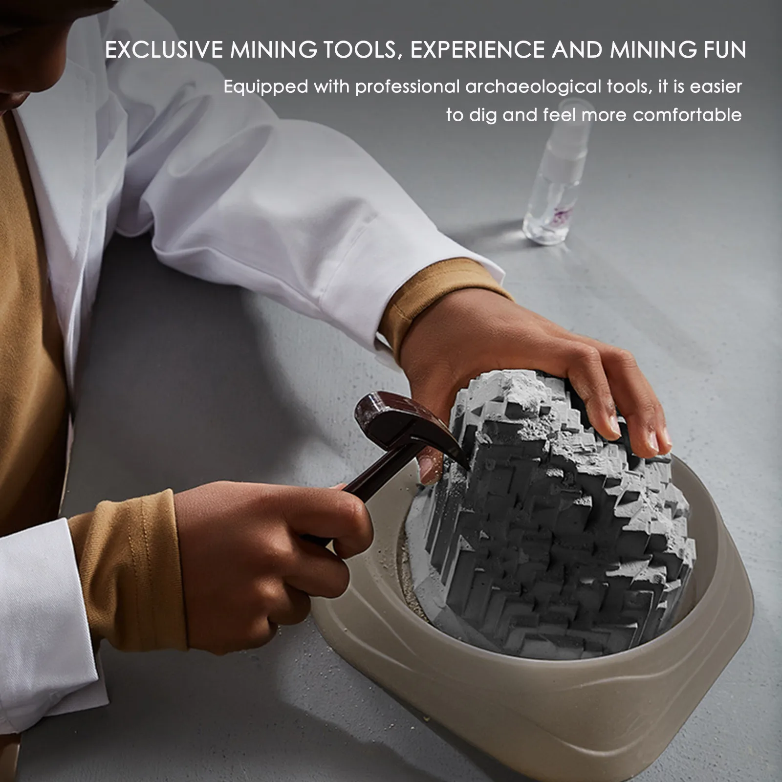 Archaeological Gems Minerals Fossils Mining Toys Children's Handmade Diy Boys And Girls Diamond Blind Box Set
Archaeological Gems Minerals Fossils Mining Toys Children's Handmade Diy Boys And Girls Diamond Blind Box Set