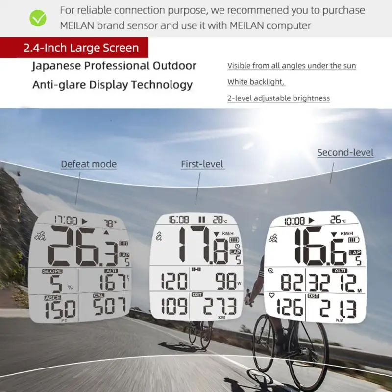 Waterproof Bicycle Computer Wireless And Wired MTB LED Bike Speedometer Odometer Cycling Stopwatch Sports Cycling Computer
Waterproof Bicycle Computer Wireless And Wired MTB LED Bike Speedometer Odometer Cycling Stopwatch Sports Cycling Computer