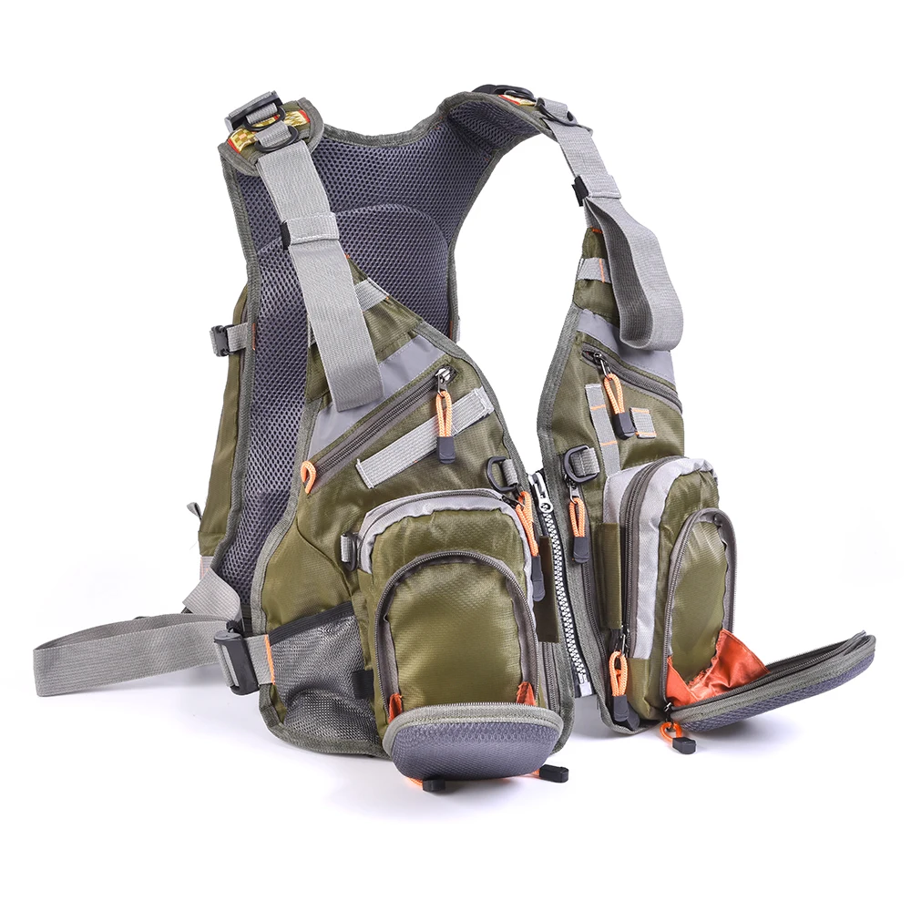 Fly Fishing Vest Multifunction Breathable Backpack Fishing Vest Drying Fast Fishing Gear Vests For Fishing Hunting Hiking
Fly Fishing Vest Multifunction Breathable Backpack Fishing Vest Drying Fast Fishing Gear Vests For Fishing Hunting Hiking
