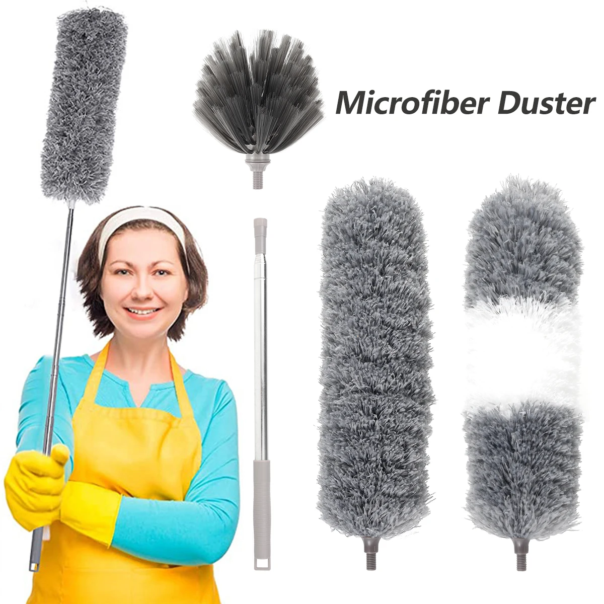3pcs Dust Cleaning Brush Set Telescopic Microfiber Dust Removal Dusters Bendable Dust brush For Car Furniture Household Cleaning
3pcs Dust Cleaning Brush Set Telescopic Microfiber Dust Removal Dusters Bendable Dust brush For Car Furniture Household Cleaning