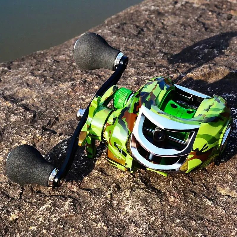 Professional Camouflage Models Compact Design Water Drop Wheel Fishing Wheel 7.2:1 High Speed Ratio Spinning Reel Gear
Professional Camouflage Models Compact Design Water Drop Wheel Fishing Wheel 7.2:1 High Speed Ratio Spinning Reel Gear