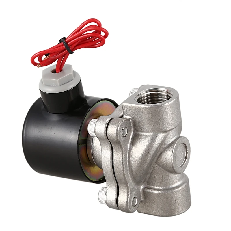 Stainless Steel Electric Solenoid Valve 220V DN15 Pneumatic Valve for Water Oil Gas
Stainless Steel Electric Solenoid Valve 220V DN15 Pneumatic Valve for Water Oil Gas