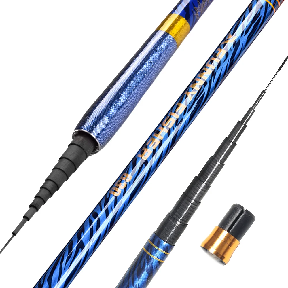 

Stream Hand Fishing Rod Ultralight Carbon Fiber Telescopic Travel 1.8M 2.1M 2.4M 2.7M 3.0M 4.5M 6.3M 7.2M