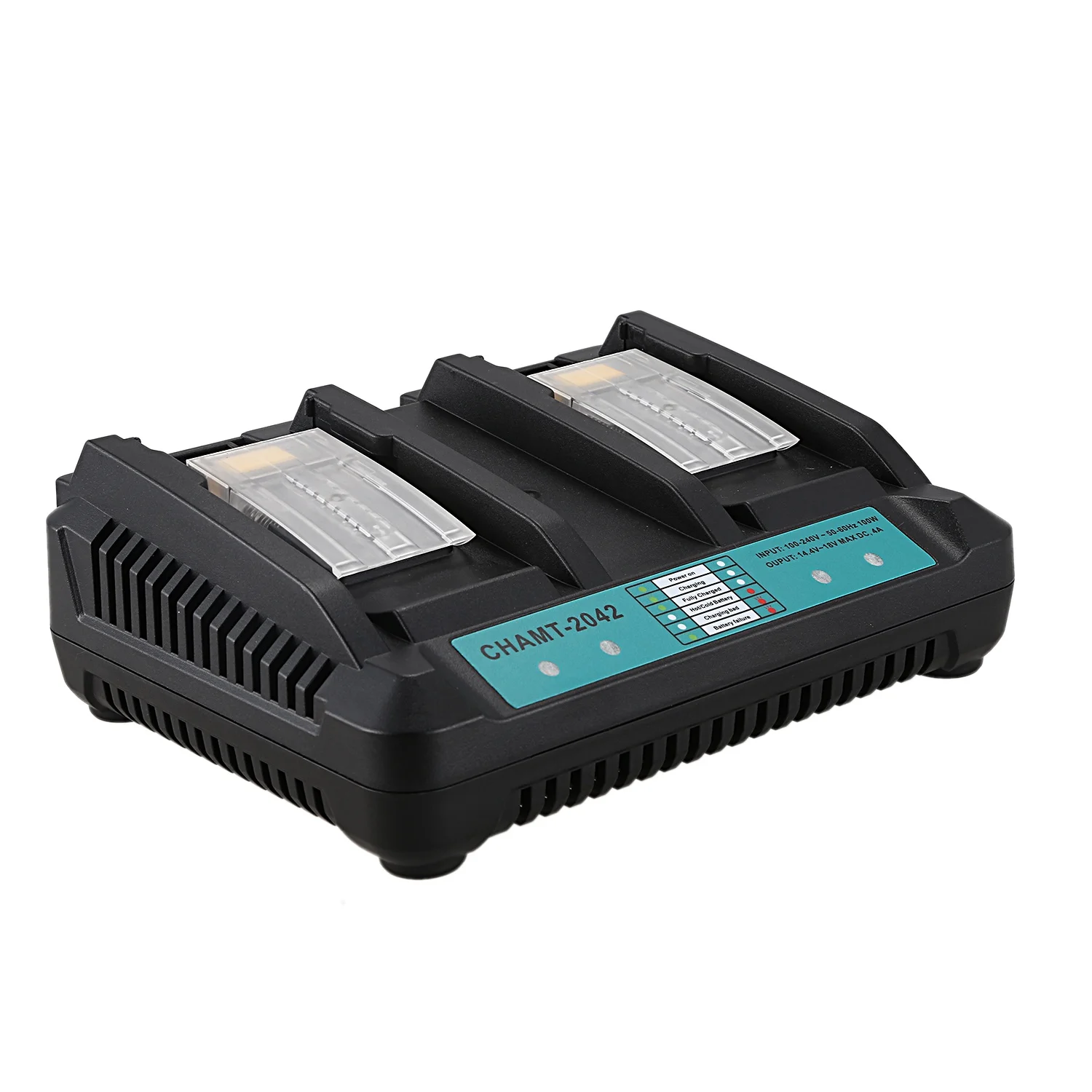 4A двойной Порты Li Ion Батарея Зарядное устройство для Makita 14 4 V 18V BL1830 BL1840 BL1845 BL1850 BL1860
