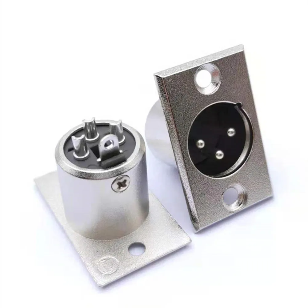 2Pcs 3 Pin XLR Male Female Socket Panel Mount Chassis Mic Jack Audio Connector 3 Pin XLR Zinc Alloy Shell Connector XLR Chassis
2Pcs 3 Pin XLR Male Female Socket Panel Mount Chassis Mic Jack Audio Connector 3 Pin XLR Zinc Alloy Shell Connector XLR Chassis
