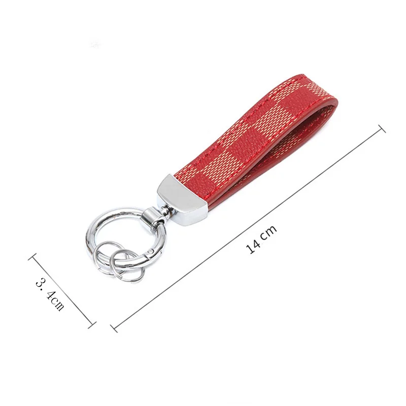 Square Pattern Leather Keychains Luxury Leder Lanyard Keychain Car Key Rings For Women Fashion Key Accessory Keyrings Gifts
Square Pattern Leather Keychains Luxury Leder Lanyard Keychain Car Key Rings For Women Fashion Key Accessory Keyrings Gifts