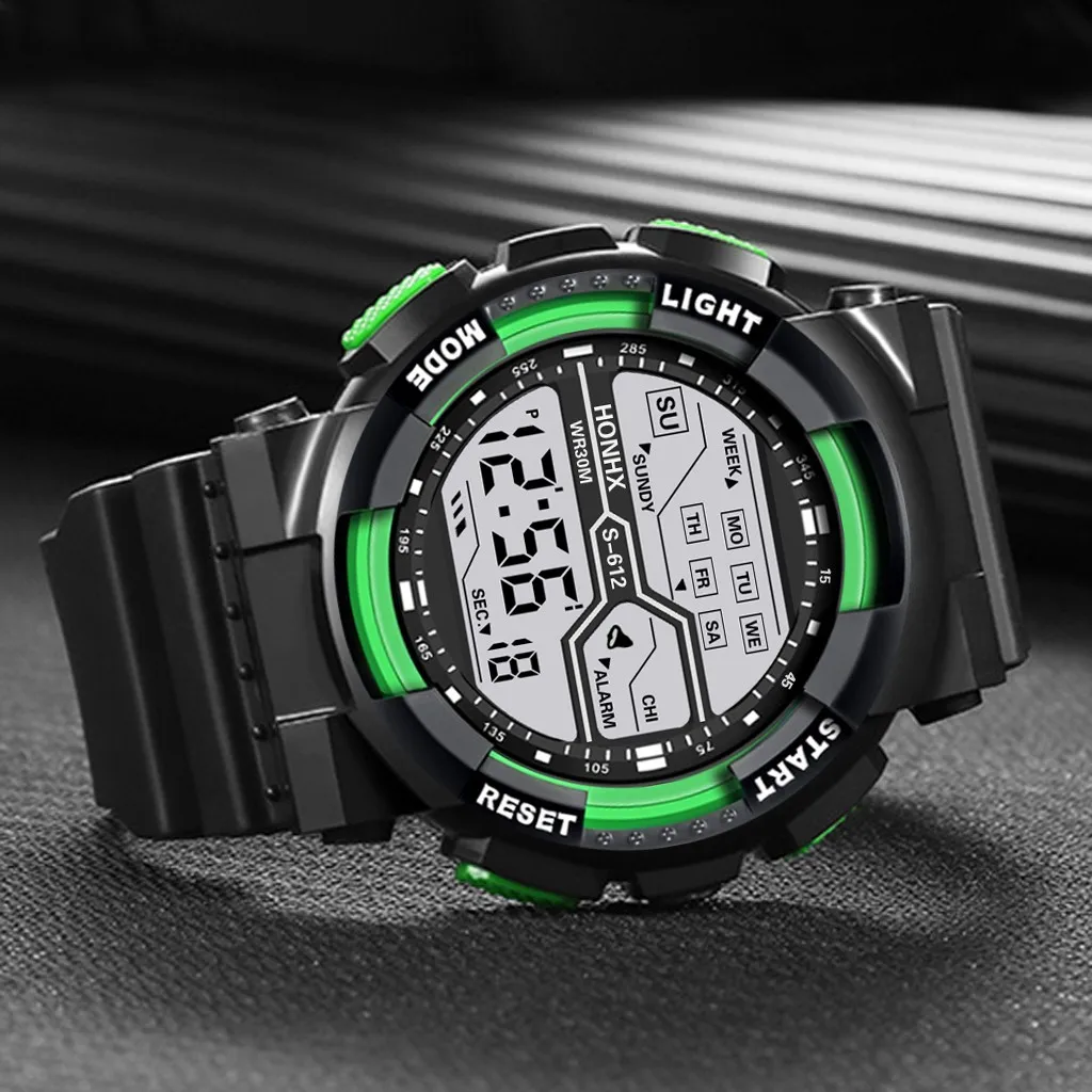 2021 NEW Fashion Waterproof Men's Boy Lcd Digital Stopwatch Date Rubber Sport Wrist Watch Watch Men
2021 NEW Fashion Waterproof Men's Boy Lcd Digital Stopwatch Date Rubber Sport Wrist Watch Watch Men