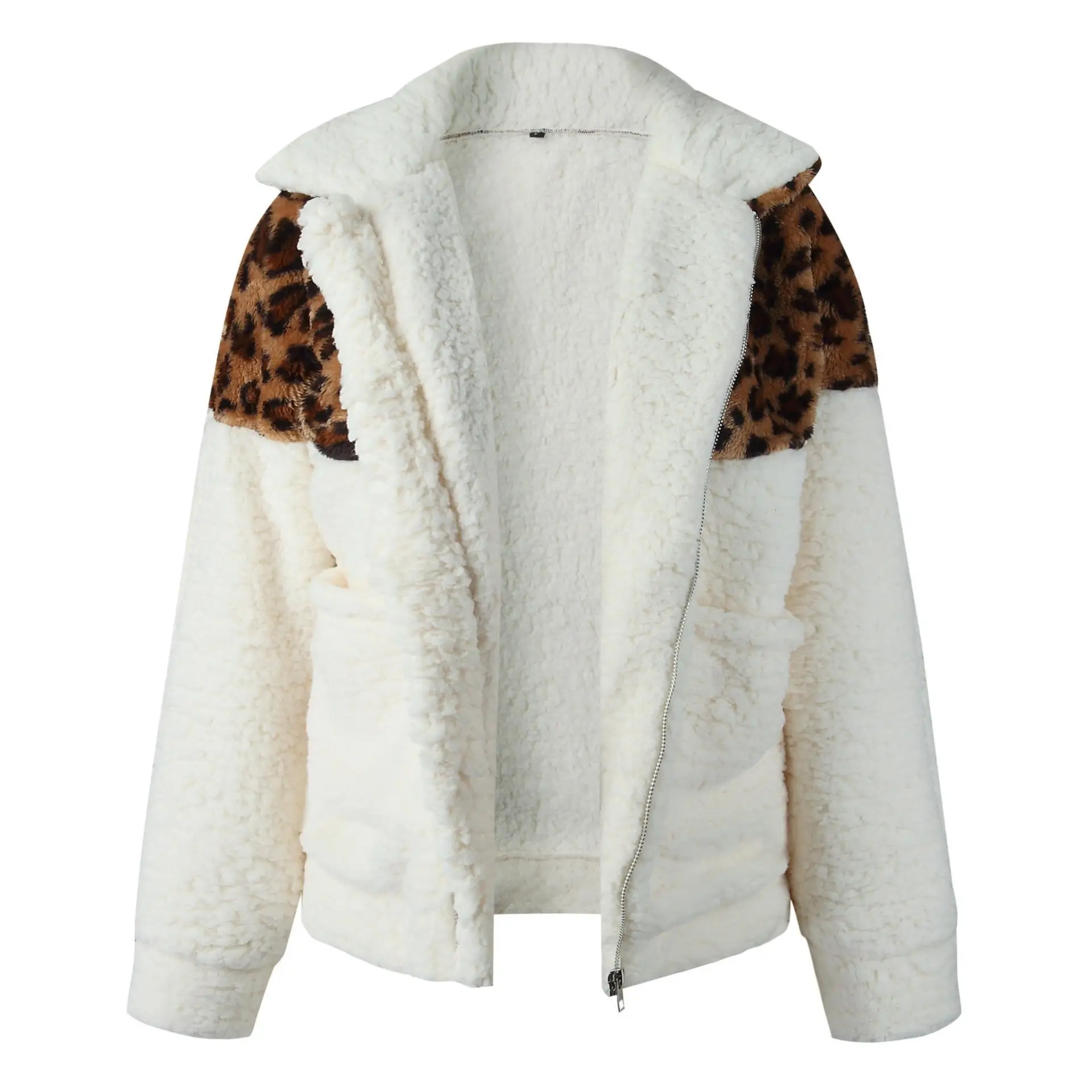 Women's Coat Casual Lapel Fleece Fuzzy Faux Shearling Zipper Warm Winter Oversized Outwear Jackets
Women's Coat Casual Lapel Fleece Fuzzy Faux Shearling Zipper Warm Winter Oversized Outwear Jackets