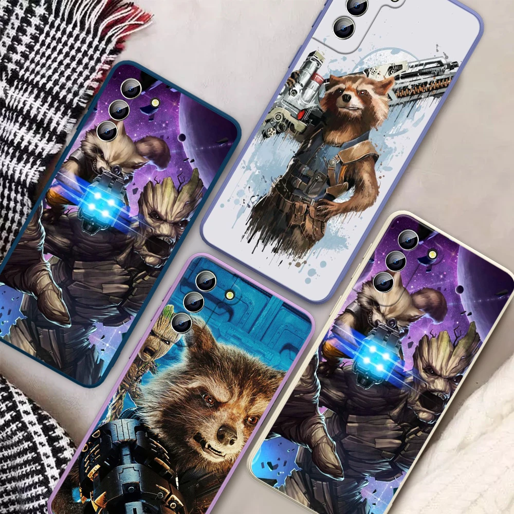 Marvel Avengers Rocket Raccoon For Samsung Galaxy S21 S20 FE S10 Note20 Note10 Ultra Plus Lite Pro 5G Liquid Soft Phone Case
Marvel Avengers Rocket Raccoon For Samsung Galaxy S21 S20 FE S10 Note20 Note10 Ultra Plus Lite Pro 5G Liquid Soft Phone Case