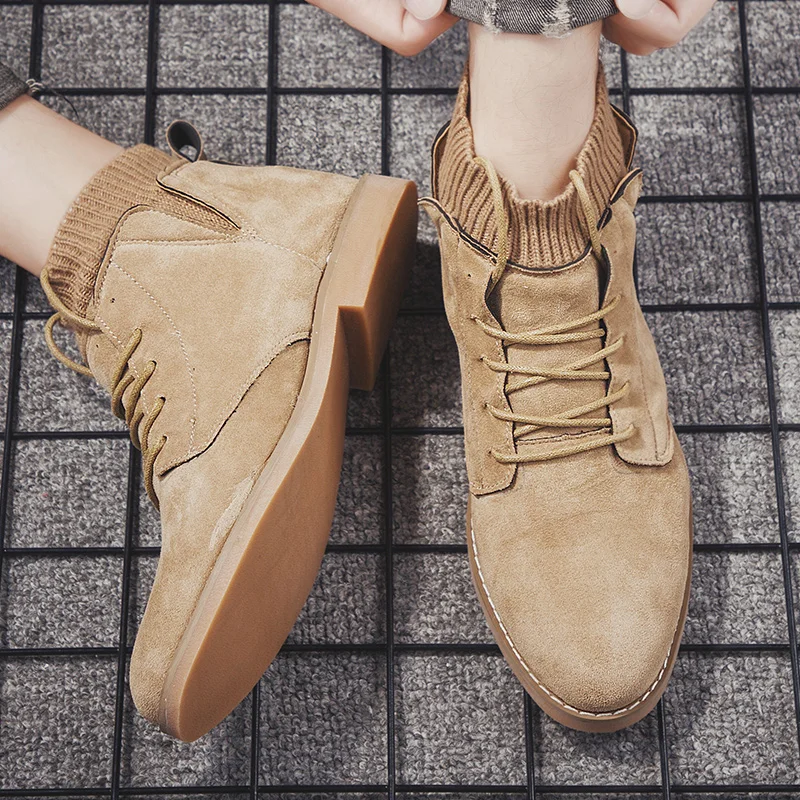 Mens Brown Boots Casual Boots Men Flat Shoes Leather Brown Man Mens Men's Sneakers Male Shoe Causal For Fashion Hot Sale
Mens Brown Boots Casual Boots Men Flat Shoes Leather Brown Man Mens Men's Sneakers Male Shoe Causal For Fashion Hot Sale