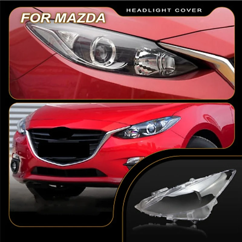 Car Headlight Lens Head Light Lamp Cover Shell Replacement for Mazda 3 Axela 2013 2014 2015
Car Headlight Lens Head Light Lamp Cover Shell Replacement for Mazda 3 Axela 2013 2014 2015