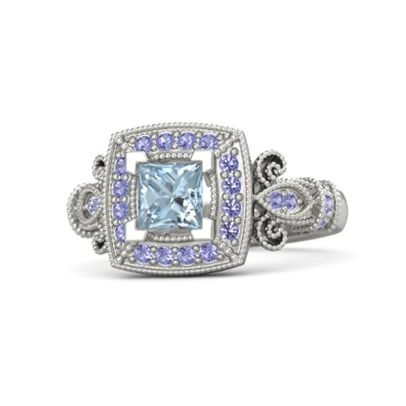Classic retro zircon ring wedding women Valentine's day birthday gift jewelry classic fashion popular party jewelry wholesale
Classic retro zircon ring wedding women Valentine's day birthday gift jewelry classic fashion popular party jewelry wholesale
