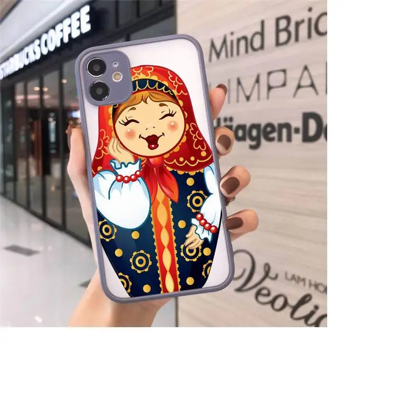 Russian matryoshka Dolls Phone Cases Matte Transparent for iPhone 7 8 11 12 s mini pro X XS XR MAX Plus cover funda 
Russian matryoshka Dolls Phone Cases Matte Transparent for iPhone 7 8 11 12 s mini pro X XS XR MAX Plus cover funda