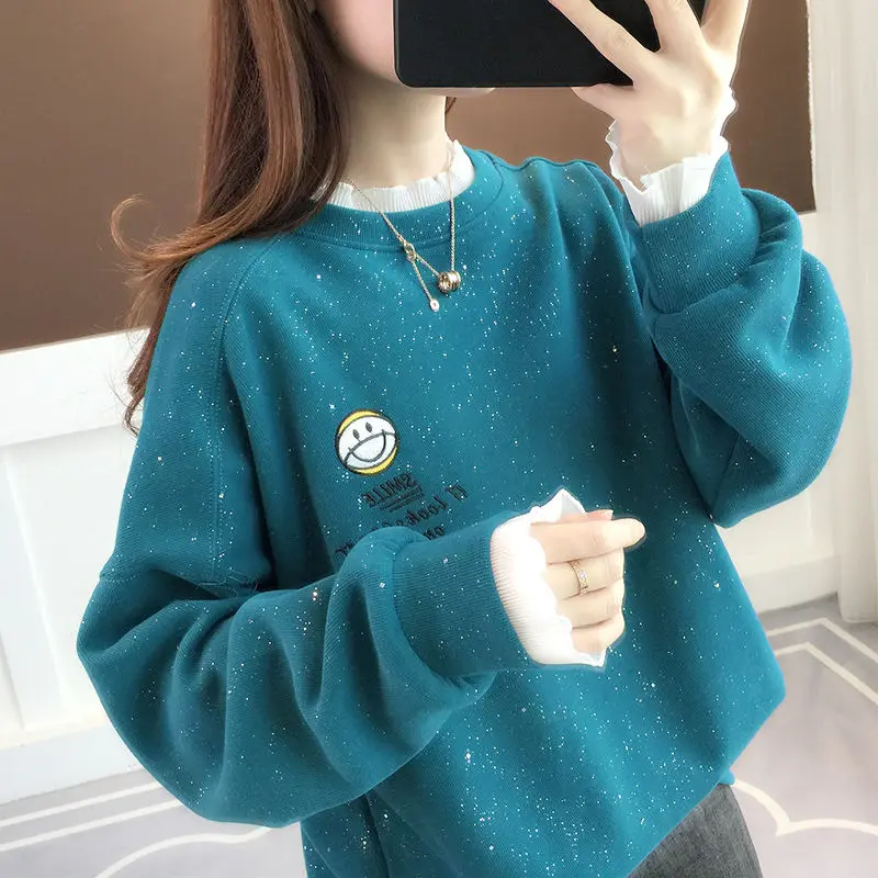 Women's 2021 Loose Embroidered Spring Thin Top Tide Ins Coat Hoodies Women Streetwear Women Oversized Hoodie
Women's 2021 Loose Embroidered Spring Thin Top Tide Ins Coat Hoodies Women Streetwear Women Oversized Hoodie