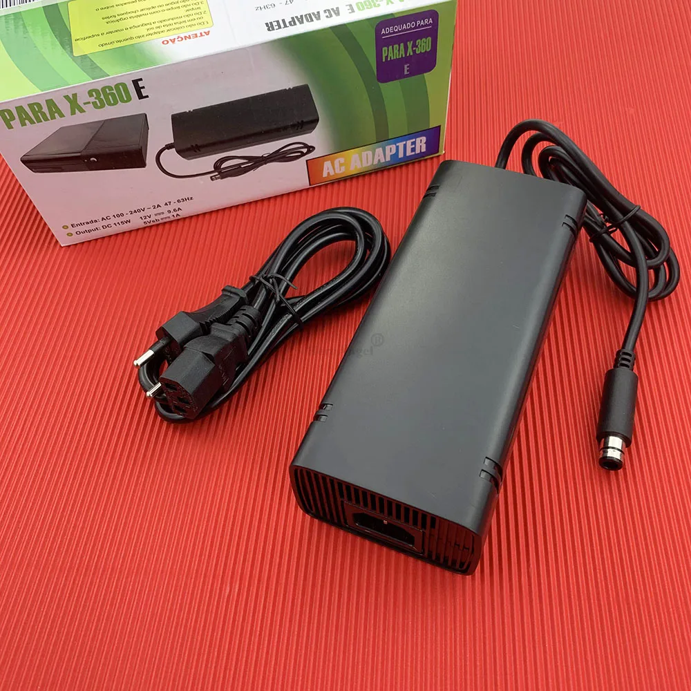 POWER ADAPTOR for xbox360E xbox 360 E AC adapter supply with cable USA and European version
POWER ADAPTOR for xbox360E xbox 360 E AC adapter supply with cable USA and European version
