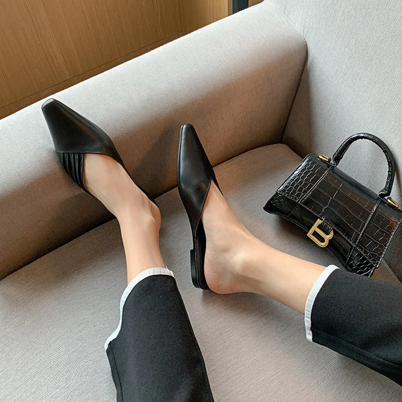 Shoes For Women genuine Leather flats slippers Top Quality low Heels Pumps For Women Spring Summer Working Basic Shoes Woman
Shoes For Women genuine Leather flats slippers Top Quality low Heels Pumps For Women Spring Summer Working Basic Shoes Woman