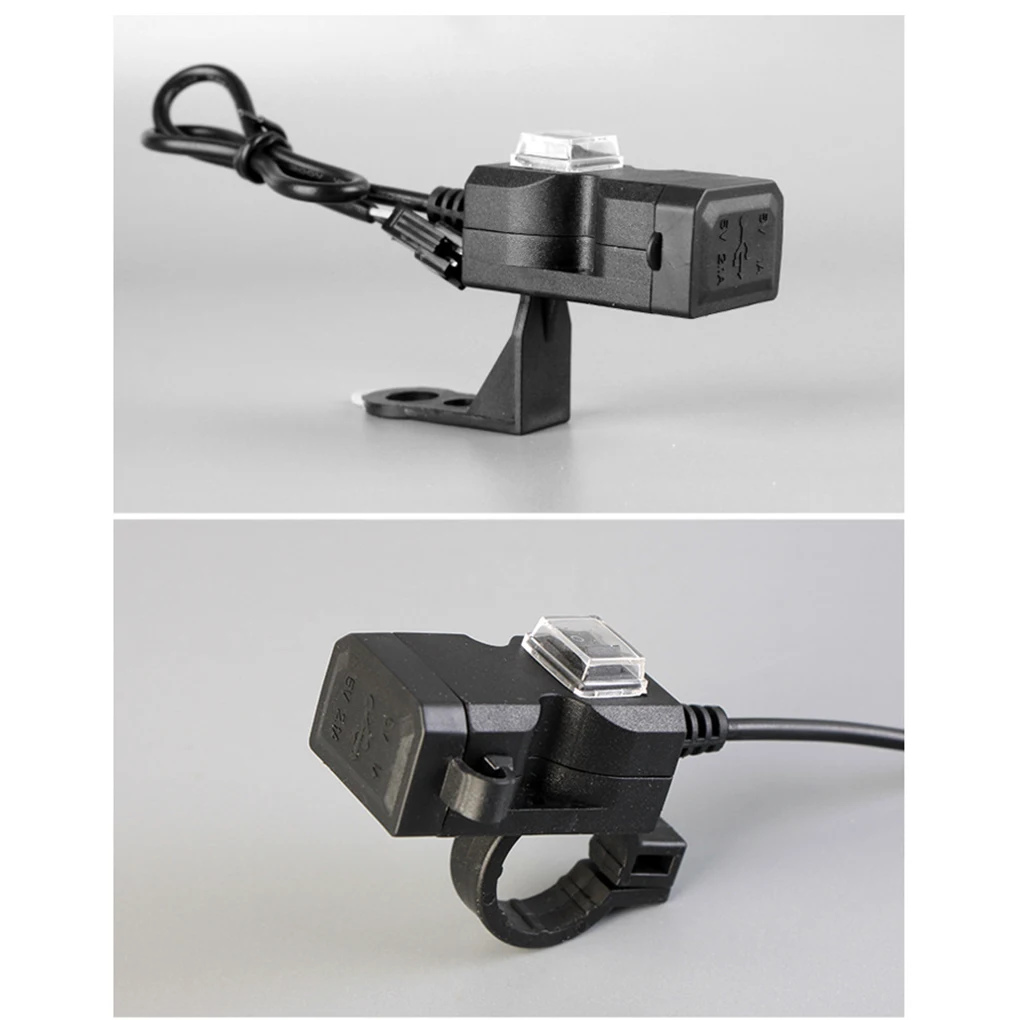 Electric Bike Motorcycle Dual USB Charger 2-in-1 Handlebar Mount Waterproof USB Power Supply 9-24V 
Electric Bike Motorcycle Dual USB Charger 2-in-1 Handlebar Mount Waterproof USB Power Supply 9-24V
