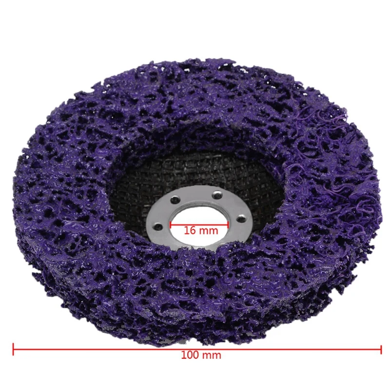 5Pcs Durable Poly Strip Disc Wheel 100x16Mm Wood Metal Paint Rust Removal Clean Abrasive Tools For Angle Grinder
5Pcs Durable Poly Strip Disc Wheel 100x16Mm Wood Metal Paint Rust Removal Clean Abrasive Tools For Angle Grinder