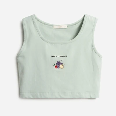 Дамская кофта в стиле Хань, верхняя одежда, летний облегающий короткий топ без рукавов 
Дамская кофта в стиле Хань, верхняя одежда, летний облегающий короткий топ без рукавов