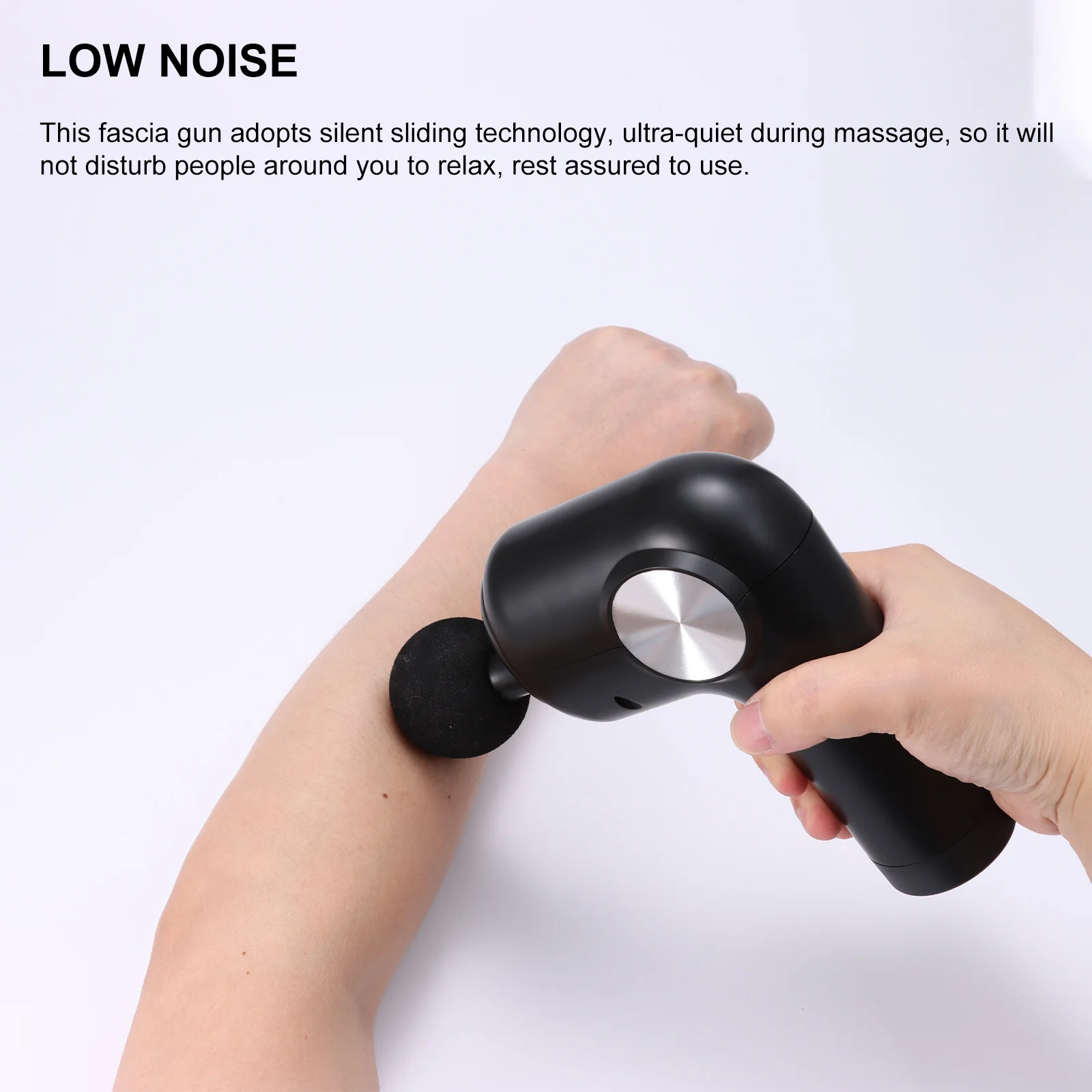 Rechargeable Muscle Relaxation Pain Relief 6 Speed Modes Quiet Operation Portable Massager with Detachable Massage Head
Rechargeable Muscle Relaxation Pain Relief 6 Speed Modes Quiet Operation Portable Massager with Detachable Massage Head