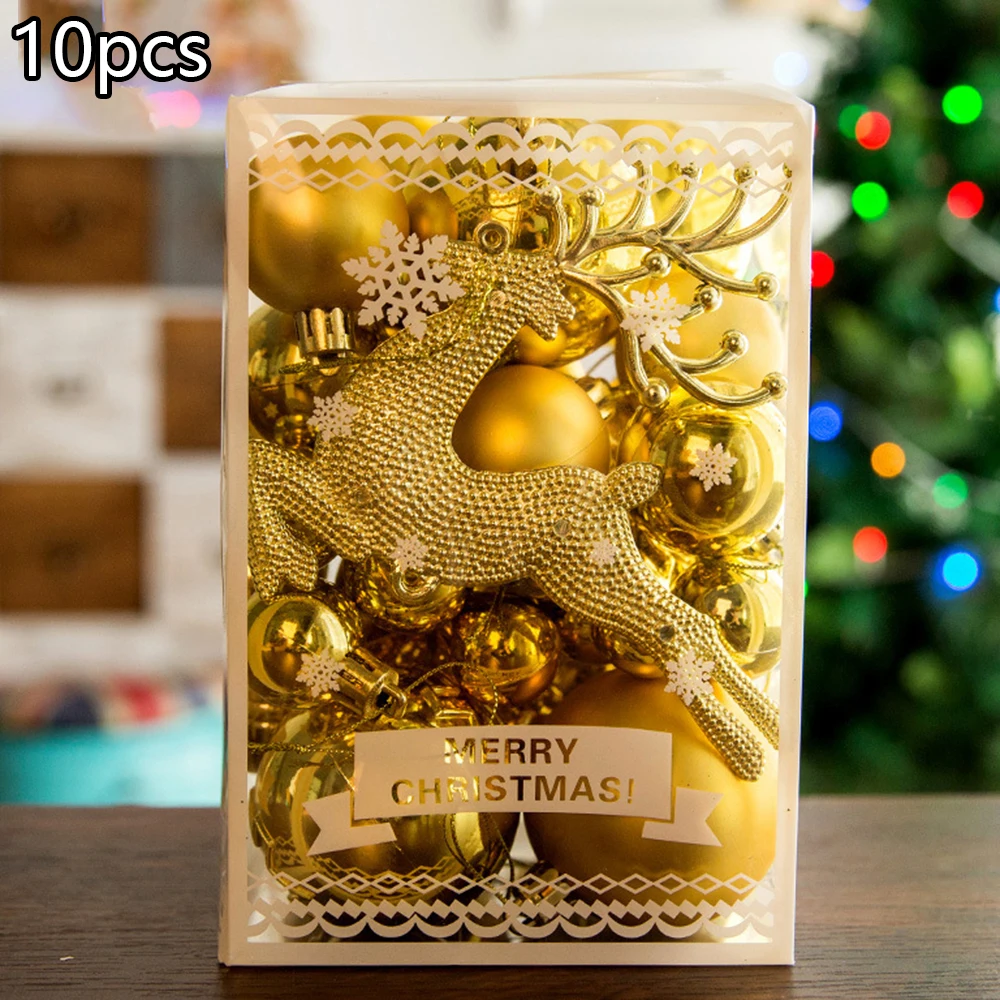 10Pcs/Pack Christmas Tree Balls Home Decorations Baubles Party Wedding Ornament Suitable For Home Hotel Restaurant
10Pcs/Pack Christmas Tree Balls Home Decorations Baubles Party Wedding Ornament Suitable For Home Hotel Restaurant
