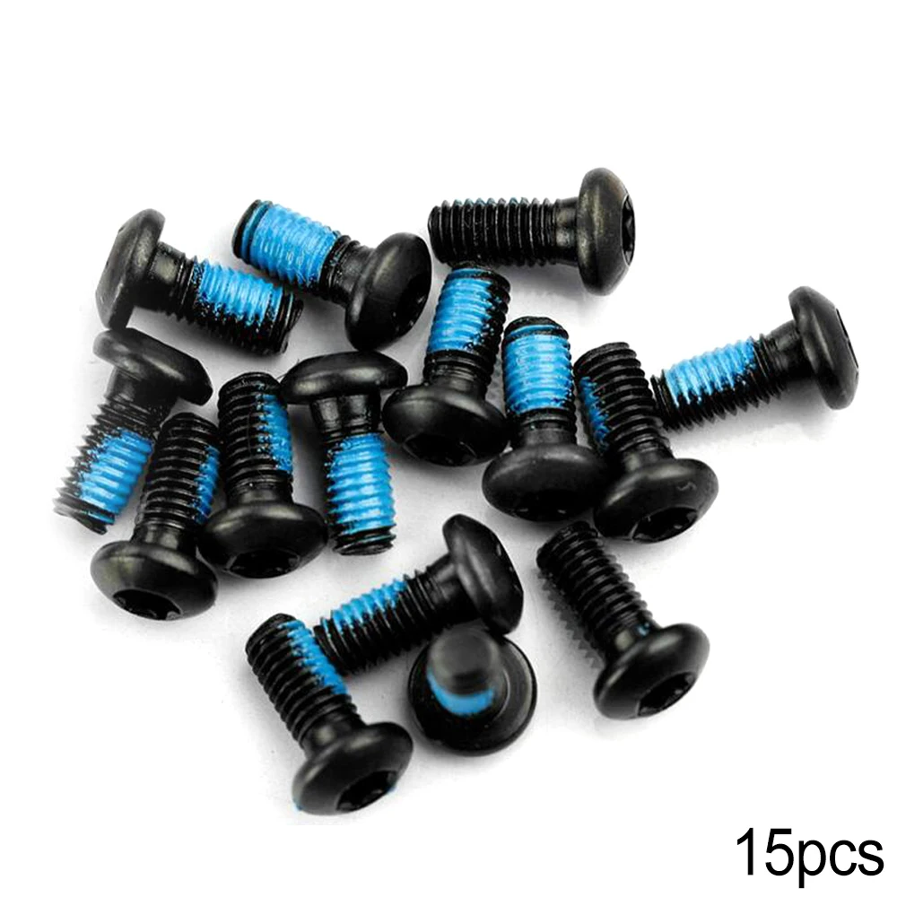 15 PCS MTB Moutian Road Bike M5x10mm Disk Brake Rotor Bolts T25 Bicycle Torx Screws Cycling Accessories
15 PCS MTB Moutian Road Bike M5x10mm Disk Brake Rotor Bolts T25 Bicycle Torx Screws Cycling Accessories