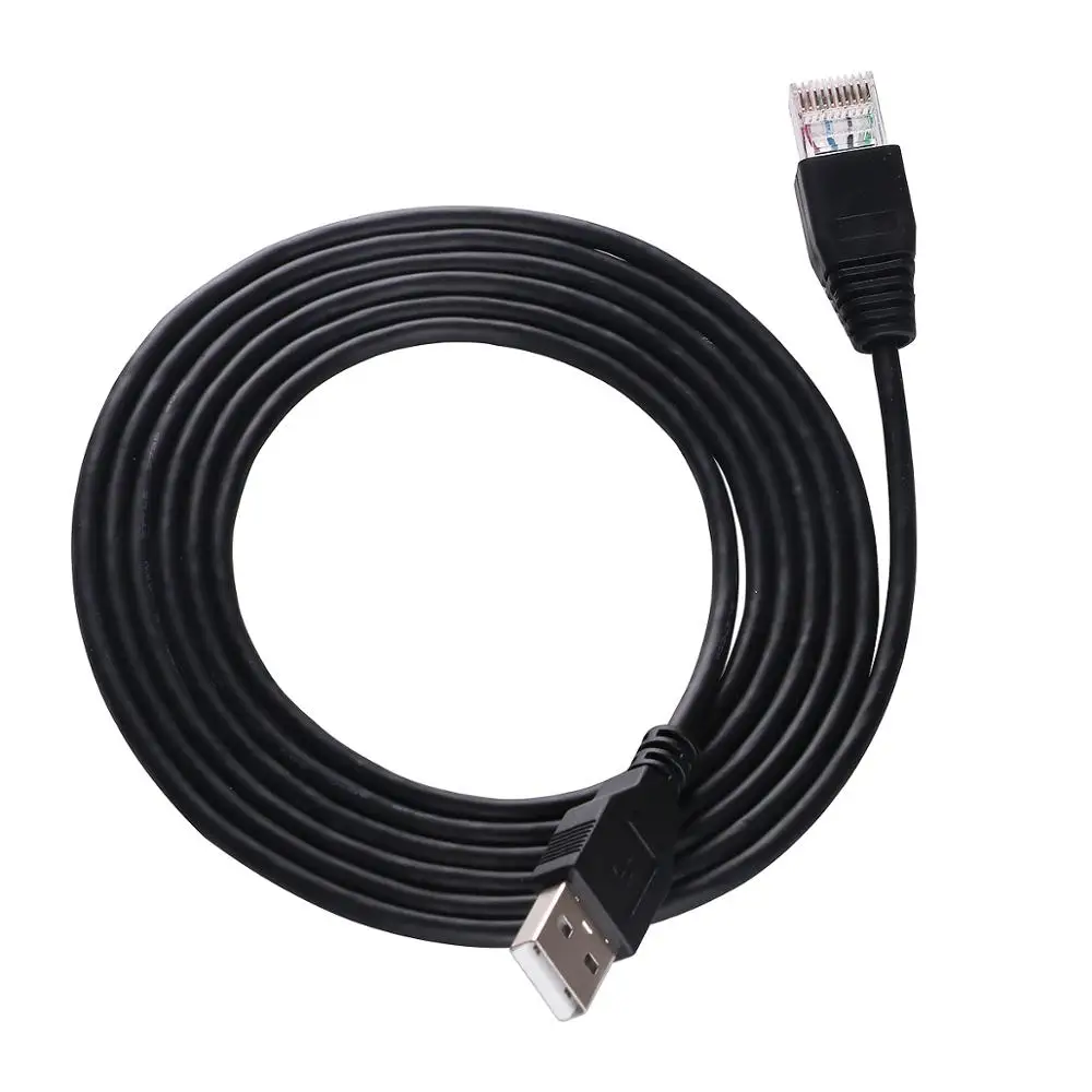 USB to RJ50 Console Cable AP9827 Cable for APC Smart UPS 940-0127B 940-127C 940-0127E with Molded Strain Relief Boot
USB to RJ50 Console Cable AP9827 Cable for APC Smart UPS 940-0127B 940-127C 940-0127E with Molded Strain Relief Boot
