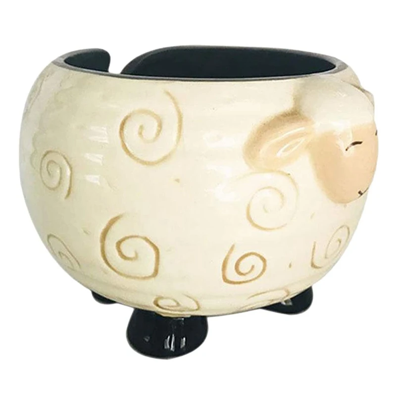 Ceramic Yarn Bowl Knitter Crochet Knitting Craft Storage Bowl Crocheting Hook Winder Durable Needlecrafts Holder
Ceramic Yarn Bowl Knitter Crochet Knitting Craft Storage Bowl Crocheting Hook Winder Durable Needlecrafts Holder