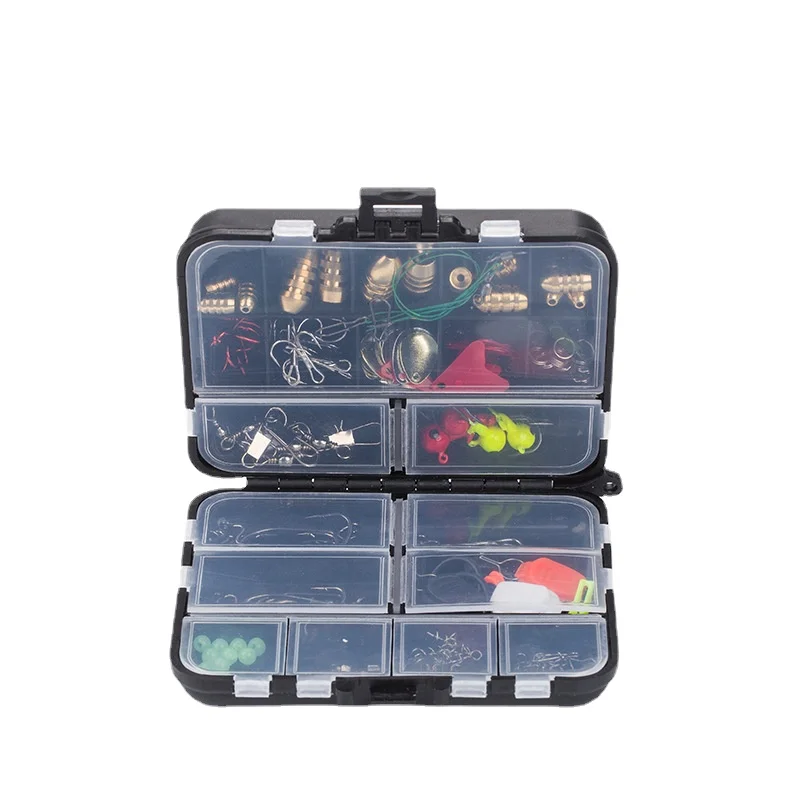 128 Pieces Fishing Tackles Box Accessories Kit Set Hooks Rolling Swivel Snap Sinker Weight for Carp Bait Lure Carp Fishing
128 Pieces Fishing Tackles Box Accessories Kit Set Hooks Rolling Swivel Snap Sinker Weight for Carp Bait Lure Carp Fishing