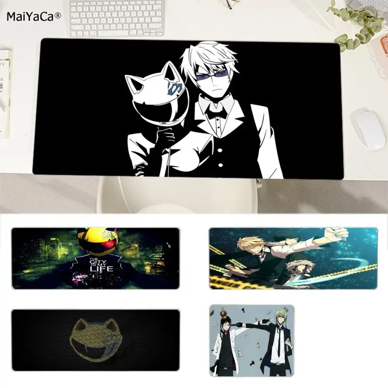 Japan Hot Anime DuRaRaRa!! DRRR Skin Large Mouse pad PC Computer mat Size for large Edge Locking Speed Version Game Keyboard Pad
Japan Hot Anime DuRaRaRa!! DRRR Skin Large Mouse pad PC Computer mat Size for large Edge Locking Speed Version Game Keyboard Pad