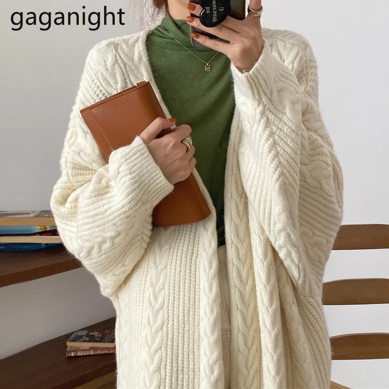 Gaganight зимний теплый длинный кардиган, Женский однотонный Повседневный свободный однотонный Дамский шикарный кардиган в Корейском стиле, мо...
Gaganight зимний теплый длинный кардиган, Женский однотонный Повседневный свободный однотонный Дамский шикарный кардиган в Корейском стиле, мо...