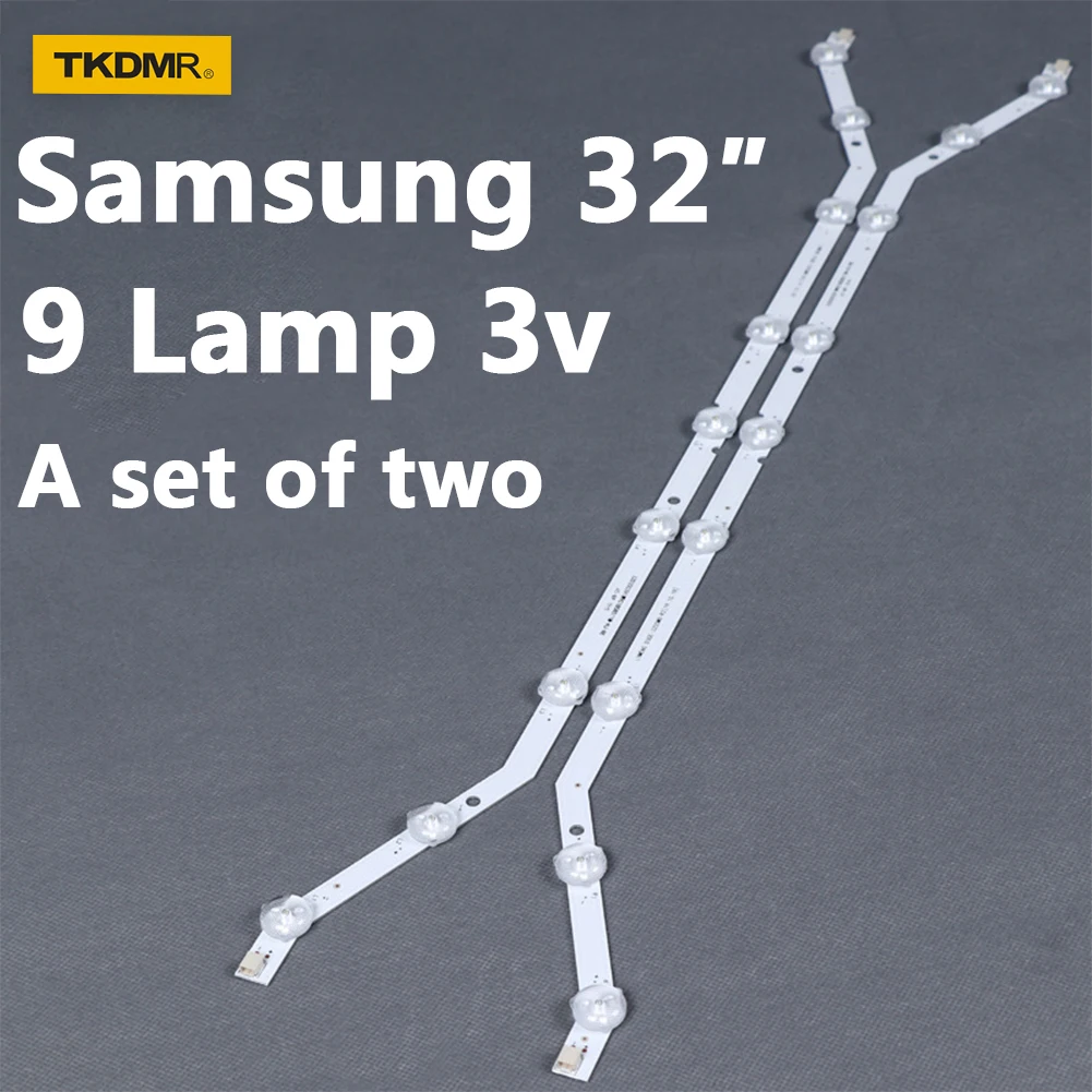 2 шт. x 32-дюймовые изгибающие полоски подсветки для Samsung, 32 дюйма, ТВ-экран, D3GE-320SM0, YYC09, 2013SVS32_HD_3228N1, 9-светодиоды
2 шт. x 32-дюймовые изгибающие полоски подсветки для Samsung, 32 дюйма, ТВ-экран, D3GE-320SM0, YYC09, 2013SVS32_HD_3228N1, 9-светодиоды