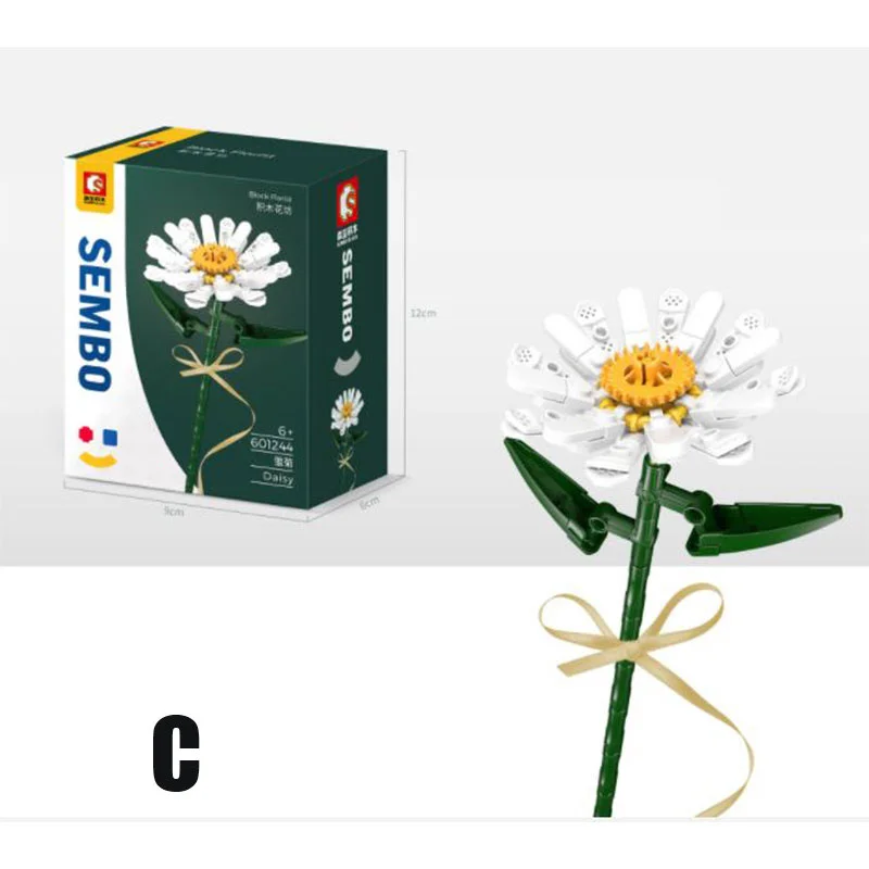 Creator Ideas Flowers Bouquet Building Blocks Romantic Rose Flower Bricks Home Decoration DIY Toys For Girl Birthday Gift
Creator Ideas Flowers Bouquet Building Blocks Romantic Rose Flower Bricks Home Decoration DIY Toys For Girl Birthday Gift