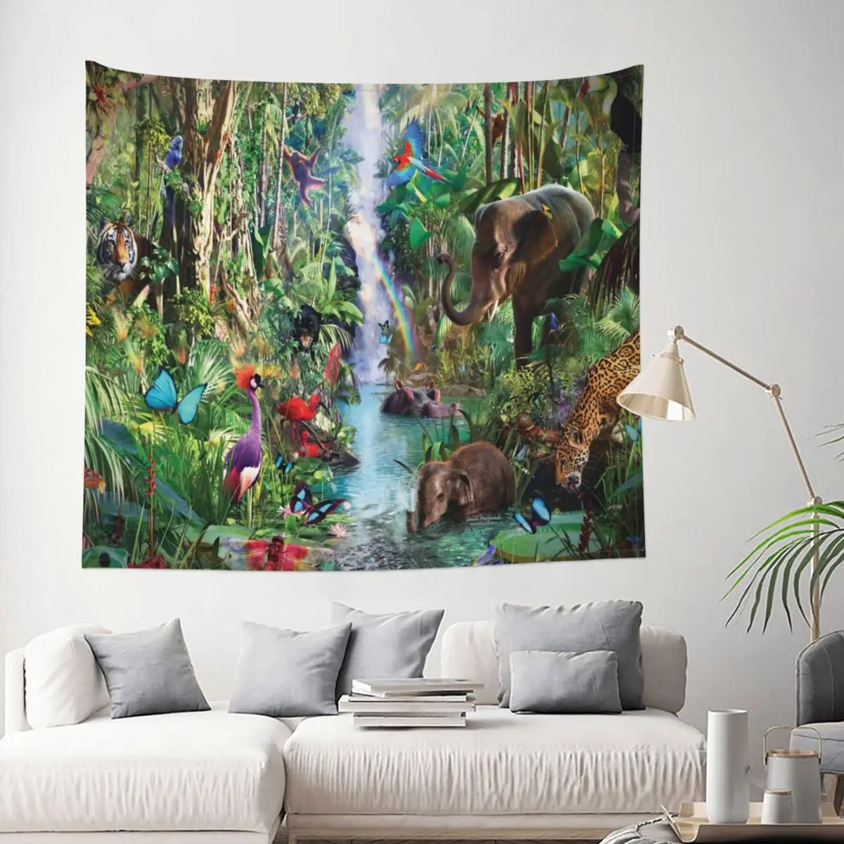Jungle Book Tapestry Forest Nature Landscape Decoration Wall Room Home Decor Hanging Living room Kawaii Aesthetic Fashion
Jungle Book Tapestry Forest Nature Landscape Decoration Wall Room Home Decor Hanging Living room Kawaii Aesthetic Fashion