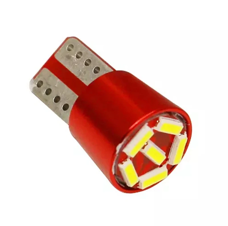 Посылка по почте 50 шт. Прямая продажа с фабрики 194 T10 4014 6SMD светодиодный светильник