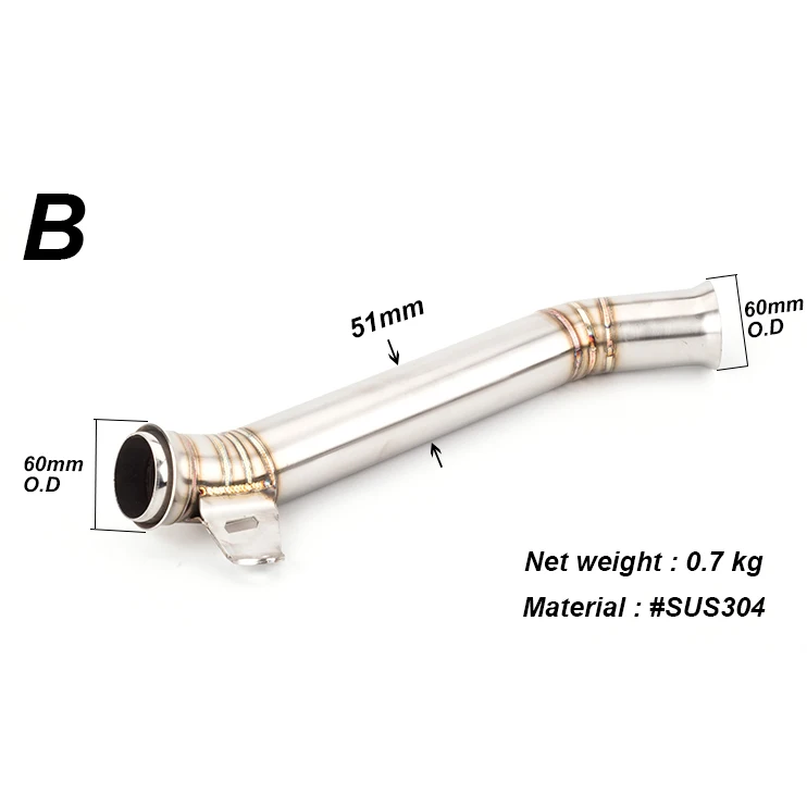 Модифицированная выхлопная труба мотоцикла DUKE690 средней части из титанового сплава Duke DUKE 690 до задней части барабана давления
Модифицированная выхлопная труба мотоцикла DUKE690 средней части из титанового сплава Duke DUKE 690 до задней части барабана давления