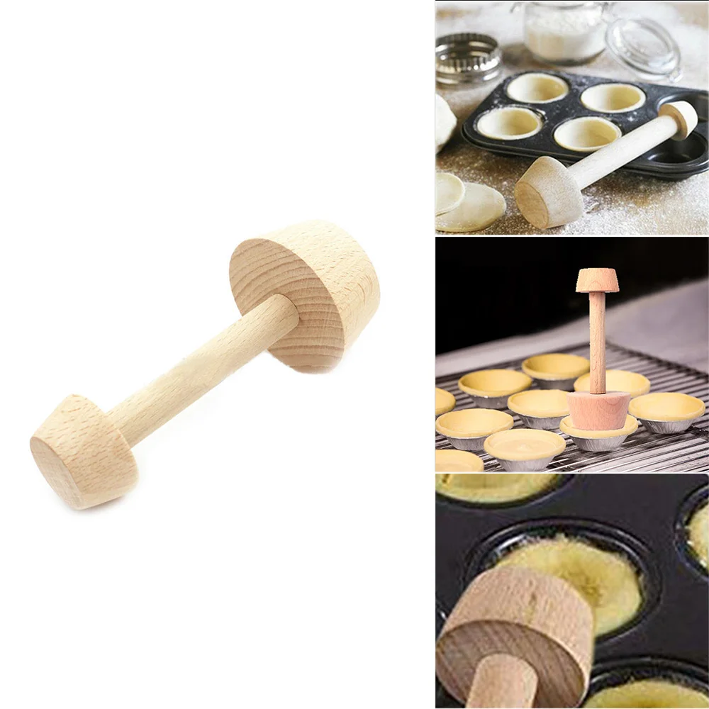 Wooden Egg Tart Tamper Portable Double Side Pastry Egg Tart Pusher Eggtart Mold Baking Tools For Cakes Kitchen Gadget Set
Wooden Egg Tart Tamper Portable Double Side Pastry Egg Tart Pusher Eggtart Mold Baking Tools For Cakes Kitchen Gadget Set